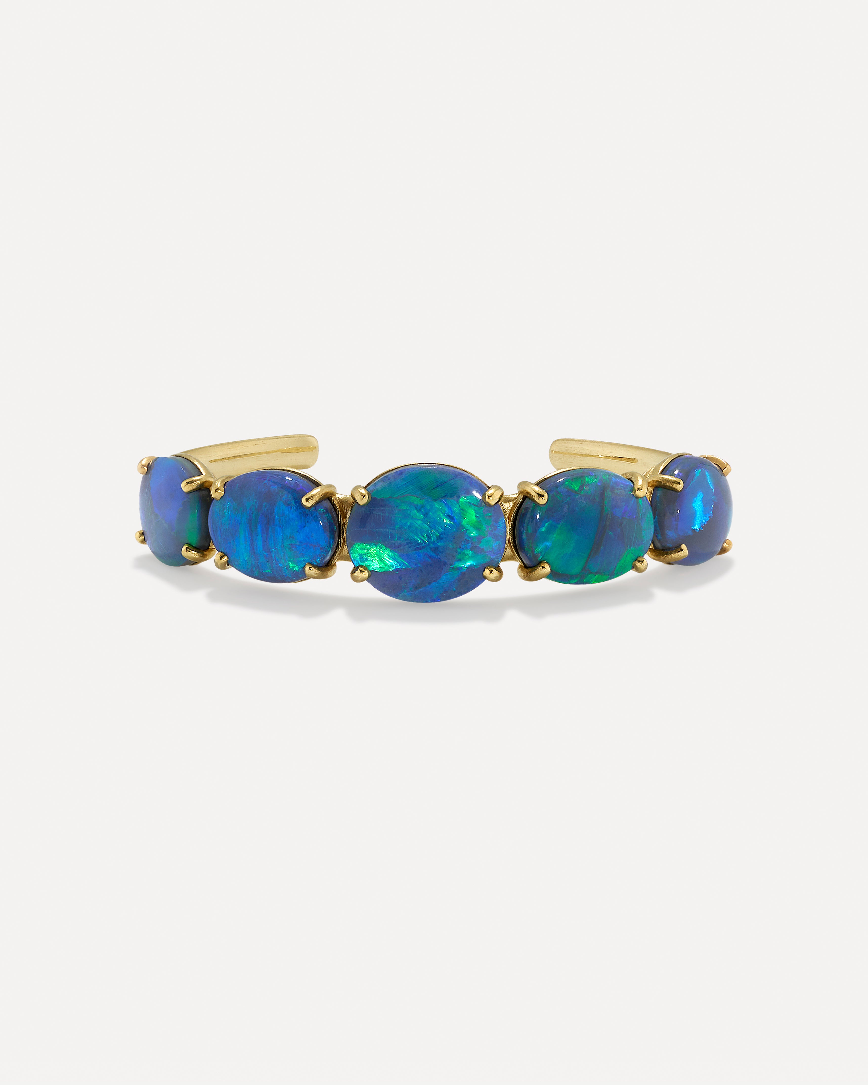 One of a Kind Cabochon Stone Cuff