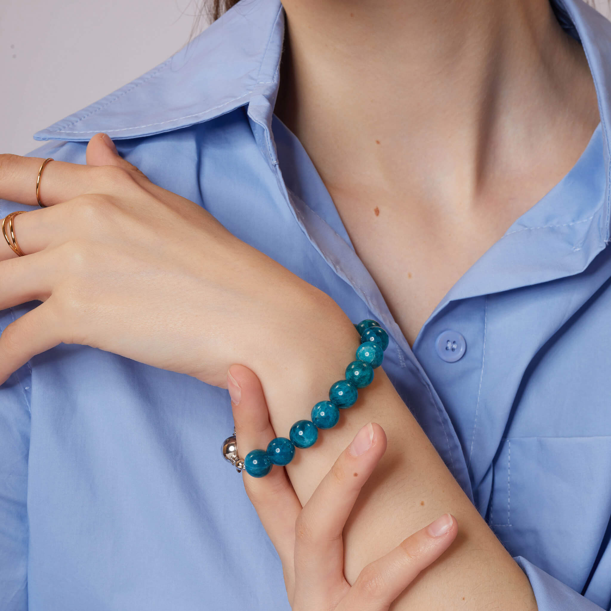 Apatite Bracelet - Focus & Intellectual