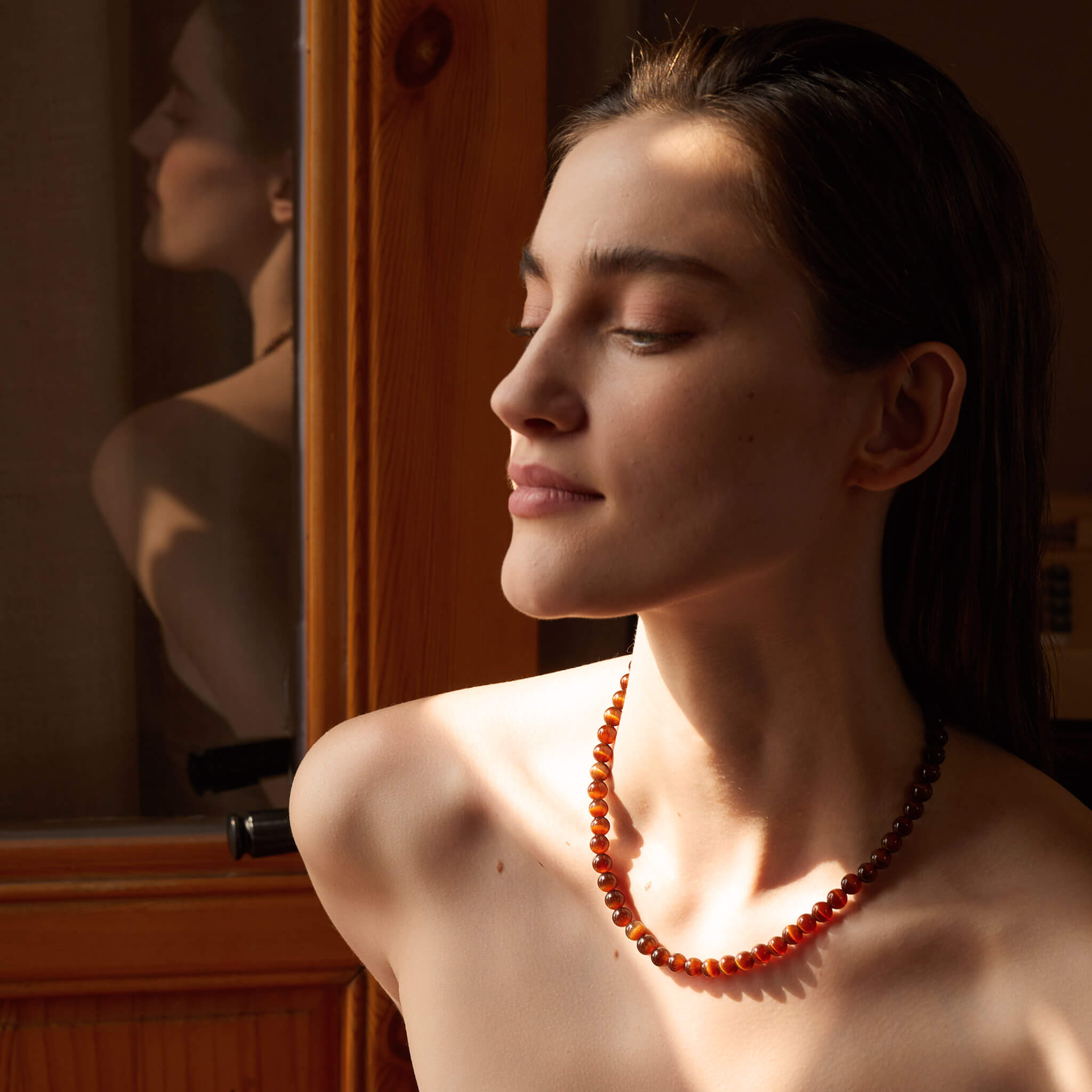 Cat Eye Necklace - Wealth