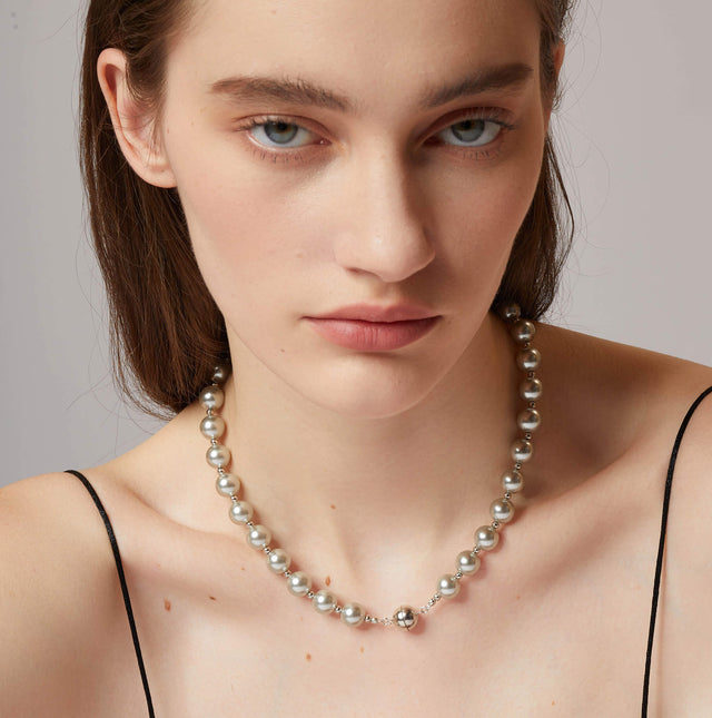 Deconstructed Two-use Pearl Necklace/Bracelet