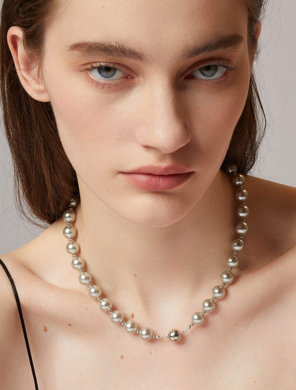Deconstructed Two-use Pearl Necklace/Bracelet