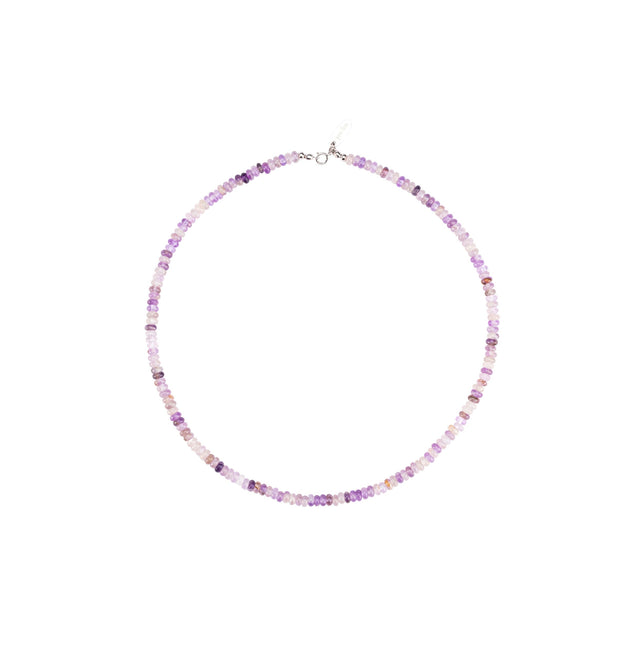 Amethyst Necklace Oracle Shaped - Intuition & Awareness