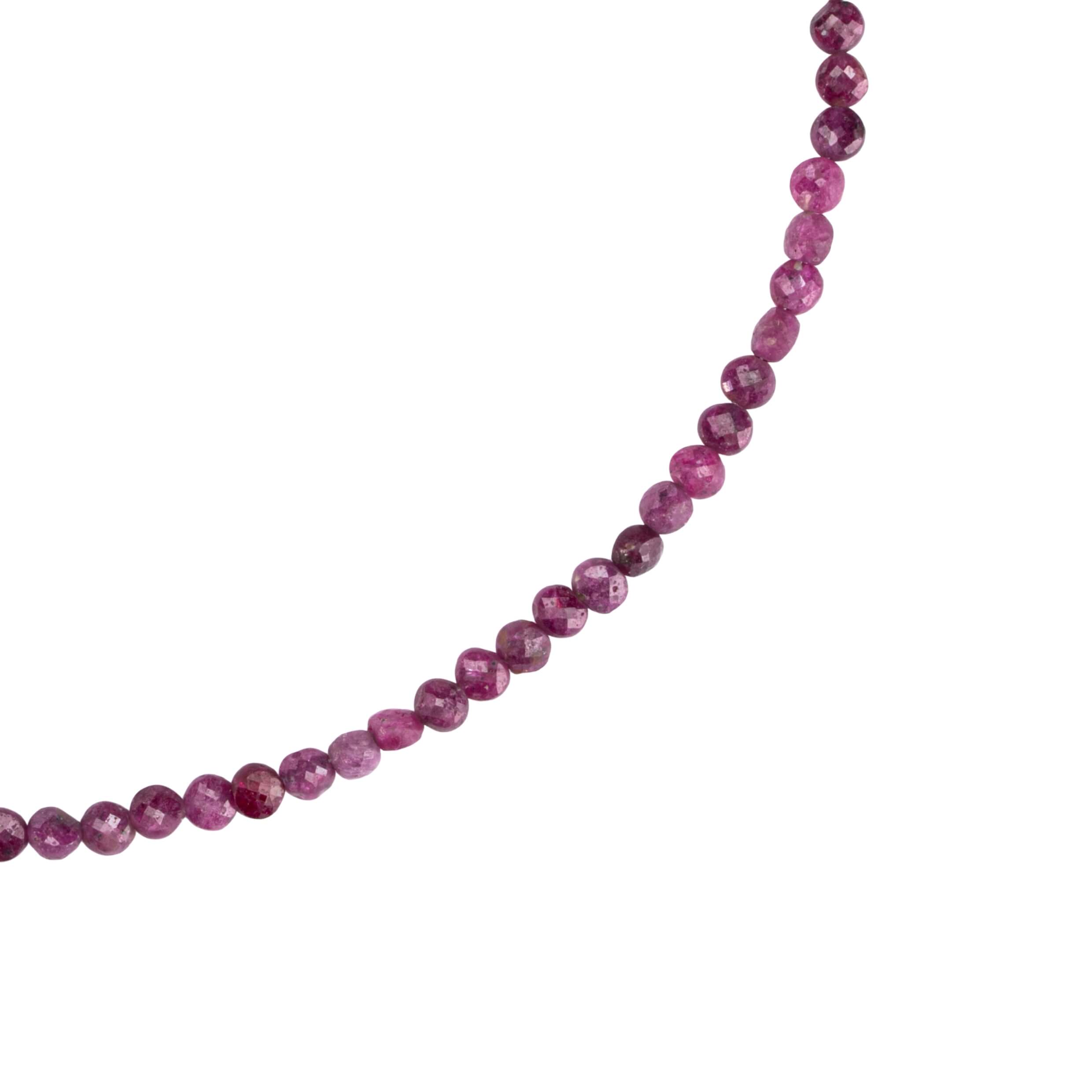 Garnet January Birthstone Gemstone Necklace - Energy & Romantic Love